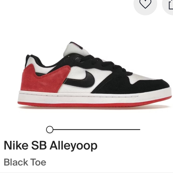 Nike Other - Nike SB Alleyoop Black Toe Sneakers Mens 10 Womens 11.5 NWBOX